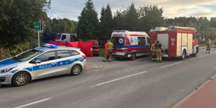Śmiertelny wypadek w Brodach