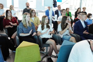 01.09.2025. Kielce. Poczytalnia na dVoRcu. Spotkanie prasowe połączone z prezentacją raportu „Młodzi w Kielcach 2025” / Fot. Jarosław Kubalski - Radio Kielce