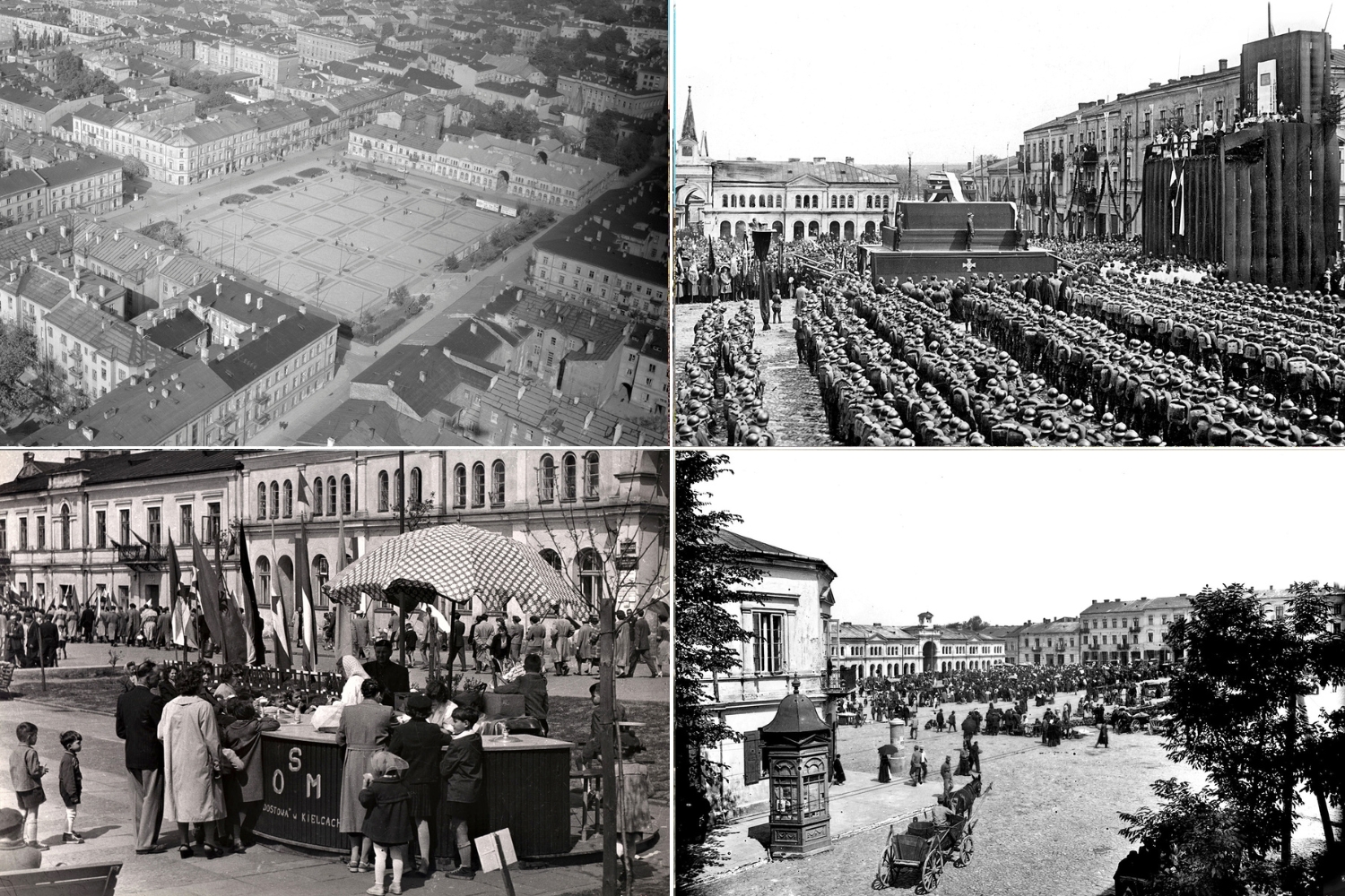 Historia kieleckich ulic. Plac Wolności