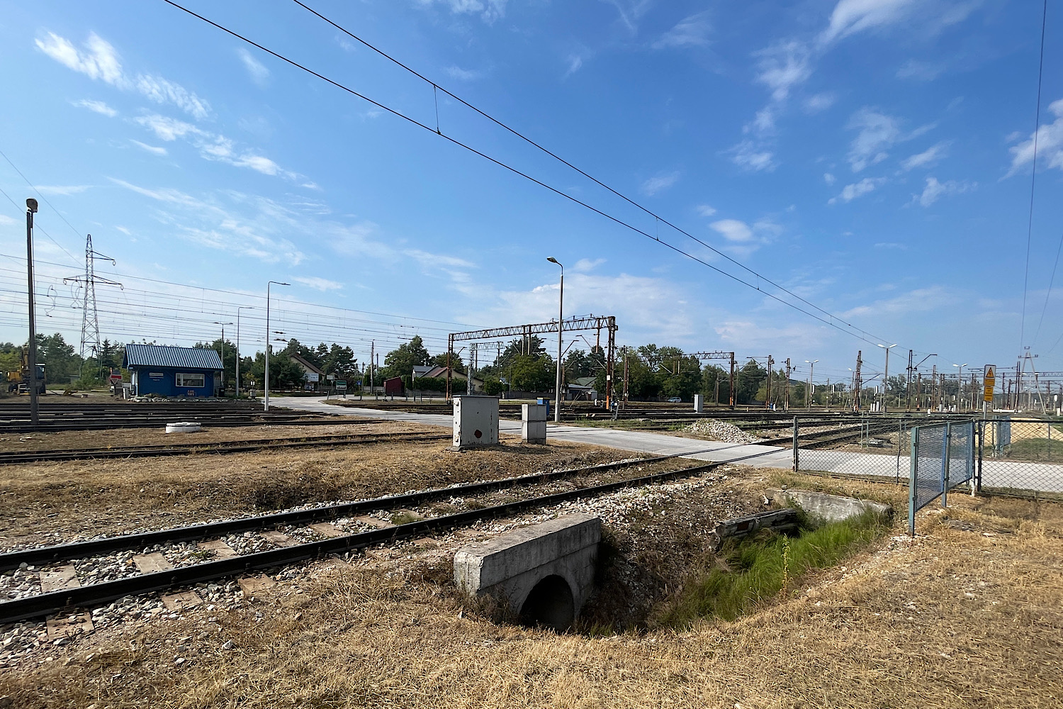 8.09.2025. Trzcianki. Przejazd kolejowo-drogowy / Fot. Wiktor Taszłow – Radio Kielce 8.09.2025. Trzcianki. Przejazd kolejowo-drogowy / Fot. Wiktor Taszłow – Radio Kielce