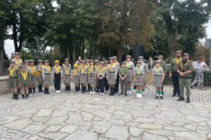 01.09.2025. Sandomierz. Uroczystości upamiętniające 86. rocznicę wybuchu II wojny światowej / Fot. Grażyna Szlęzak-Wójcik - Radio Kielce