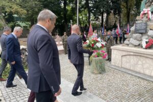 01.09.2025. Sandomierz. Uroczystości upamiętniające 86. rocznicę wybuchu II wojny światowej / Fot. Grażyna Szlęzak-Wójcik - Radio Kielce