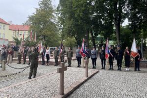 01.09.2025. Sandomierz. Uroczystości upamiętniające 86. rocznicę wybuchu II wojny światowej / Fot. Grażyna Szlęzak-Wójcik - Radio Kielce