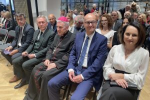 26.09.2025. Sandomierz. Uroczyste otwarcie kamienicy Oleśnickich / Fot. Grażyna Szlęzak - Radio Kielce