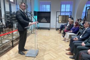 26.09.2025. Sandomierz. Uroczyste otwarcie kamienicy Oleśnickich / Fot. Grażyna Szlęzak - Radio Kielce