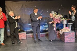 15.09.2025. Kielce. Premiera „Awantura w Hollywood, czyli Geriatrix Show” w Teatrze „TeTaTet” / Fot. Ryszard Koziej - Radio Kielce