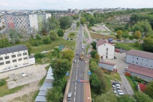 9.09.2025. Kielce. Skrzyżowanie ulic Krakowskiej i Pakosz / Fot. Jarosław Kubalski - Radio Kielce
