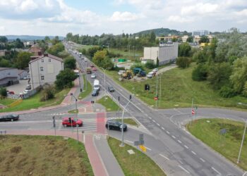 9.09.2025. Kielce. Skrzyżowanie ulic Krakowskiej i Pakosz / Fot. Jarosław Kubalski - Radio Kielce
