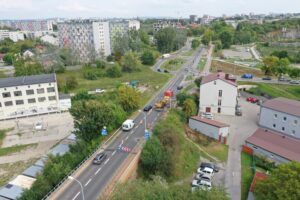 9.09.2025. Kielce. Skrzyżowanie ulic Krakowskiej i Pakosz / Fot. Jarosław Kubalski - Radio Kielce