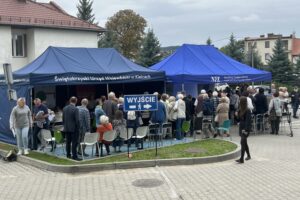 19.09.2025. Kielce. Bezpłatne badania profilaktyczne w szpitalu MSWiA / Fot. Iwona Murawska-Bujnowicz - Radio Kielce