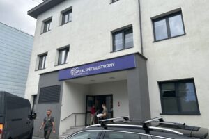 19.09.2025. Jędrzejów. Nowy Oddział Chirurgii Ogólnej w Szpitalu Specjalistycznym w Jędrzejowie / Fot. Iwona Murawska-Bujnowicz - Radio Kielce