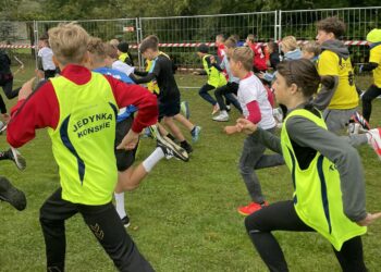 30.09.2025. Końskie. Mistrzostwa Województwa Świętokrzyskiego Zrzeszenia LZS w Biegach Przełajowych. / Fot. Kamil Król - Radio Kielce