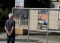 01.09.2025. Kielce. Plac Artystów. Wystawa „Miasto pod bombami. Początek II wojny światowej w Kielcach” / Fot. Jarosław Kubalski - Radio Kielce