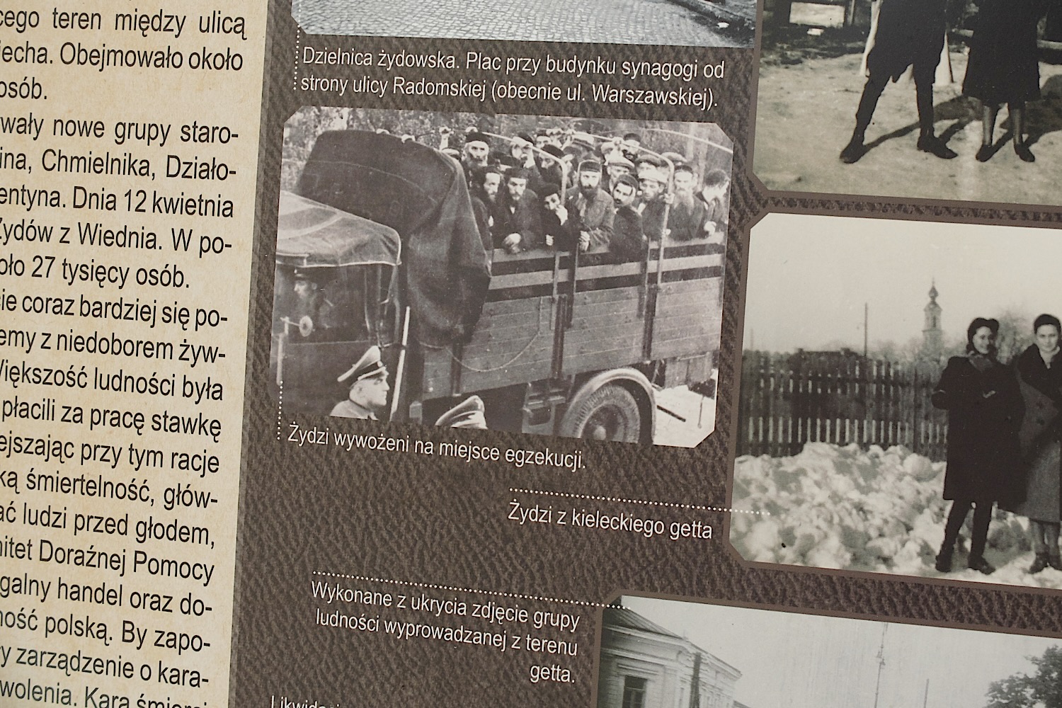 Miasto pod bombami. Wystawa pokazuje dzieje kielczan w czasie II wojny światowej - Radio Kielce 01.09.2025. Kielce. Plac Artystów. Wystawa „Miasto pod bombami. Początek II wojny światowej w Kielcach” / Fot. Jarosław Kubalski - Radio Kielce