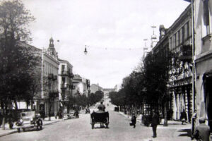 Kielce. Ulica Sienkiewicza. Lata 1925-1935 / źródło: fotopolska.eu