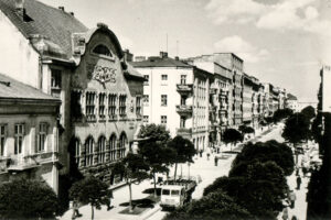 Kielce. Ulica Sienkiewicza. Lata 1958-1960 / źródło: fotopolska.eu