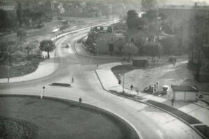 Kielce. Ulica Żytnia. Lata 1960-1965. Obecne Rondo Giedroycia / źródło: facebook.com/kieleckieinwestycje