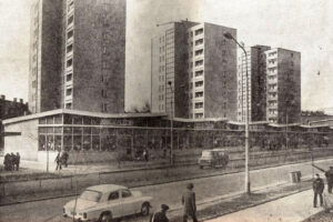 Kielce. Ulica Czarnowska. Lata 1968-1974 / źródło: facebook.com/KielceNaPrzestrzeniLat