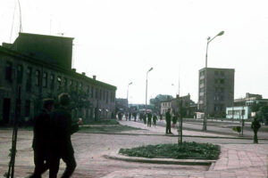 Kielce. Ulica Czarnowska. Lata 1969-1971. Ulica Czarnowska / źródło: facebook.com/kieleckieinwestycje