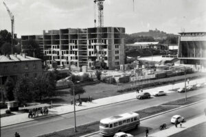 Kielce. Ulica Żytnia. Lata 1968-1971 / źródło: facebook.com/kieleckieinwestycje