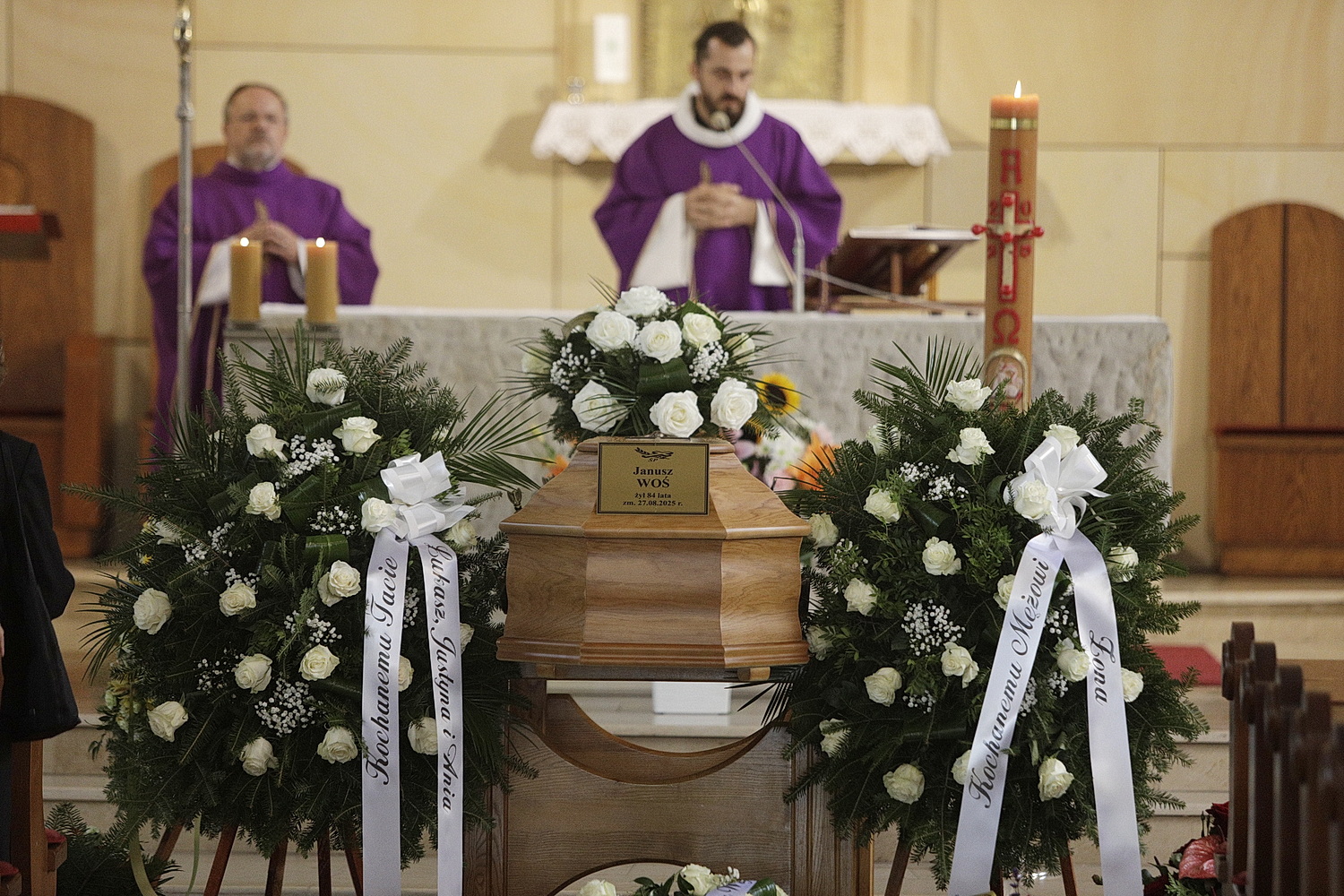 Pożegnaliśmy Janusza Wosia, wieloletniego kierownika redakcji muzycznej Radia Kielce - Radio Kielce 03.09.2025. Kielce. Pogrzeb Janusza Wosia / Fot. Jarosław Kubalski - Radio Kielce