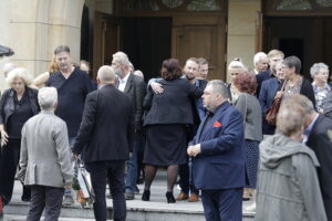 03.09.2025. Kielce. Pogrzeb Janusza Wosia / Fot. Jarosław Kubalski - Radio Kielce