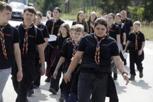 Harcerze opanowali Ciekoty