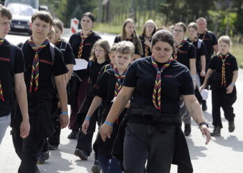 Harcerze opanowali Ciekoty