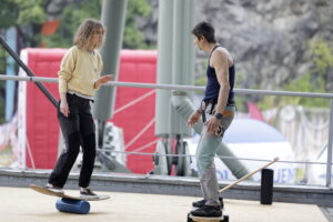 Zamiast skateparku pokazy i triki na scenie amfiteatru - Radio Kielce
