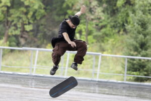 Zamiast skateparku pokazy i triki na scenie amfiteatru