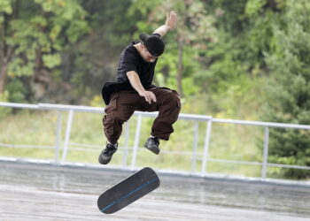 Zamiast skateparku pokazy i triki na scenie amfiteatru