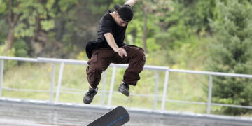 Zamiast skateparku pokazy i triki na scenie amfiteatru