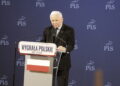15.09.2025 Kielce. WDK. Spotkanie z prezesem PiS Jarosławem Kaczyńskim. Na zdjęciu Jarosław Kaczyński / Fot. Jarosław Kubalski - Radio Kielce