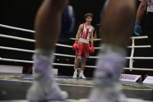 20.09.2025. Kielce. MEcz bokserski WKB Rushh Kielce - Pomorzanin Boxing Team Toruń Fot. Jarosław Kubalski - Radio Kielce