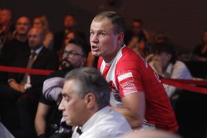 20.09.2025. Kielce. MEcz bokserski WKB Rushh Kielce - Pomorzanin Boxing Team Toruń Fot. Jarosław Kubalski - Radio Kielce