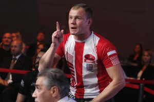 20.09.2025. Kielce. MEcz bokserski WKB Rushh Kielce - Pomorzanin Boxing Team Toruń Fot. Jarosław Kubalski - Radio Kielce
