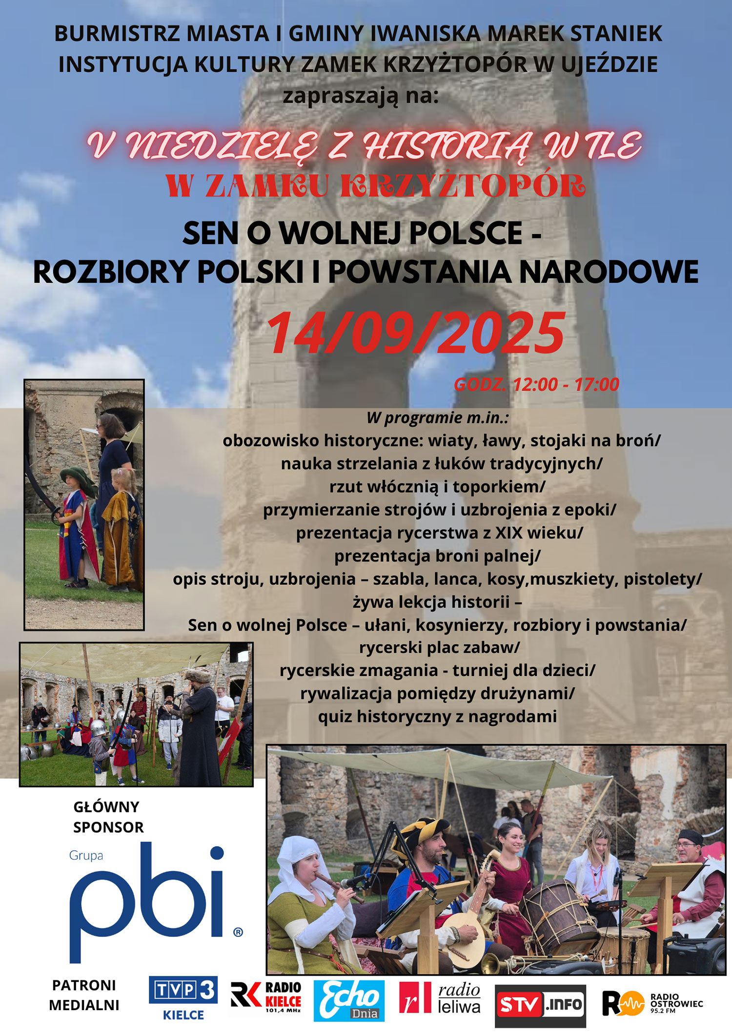 Niedziela z historią w tle w Zamku Krzyżtopór w Ujeździe