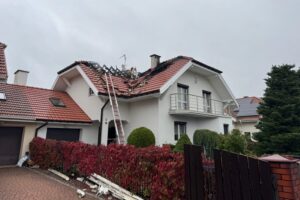 30.09.2025. Bilcza. Pożar / źródło: straż pożarna