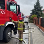 30.09.2025. Bilcza. Pożar / źródło: straż pożarna