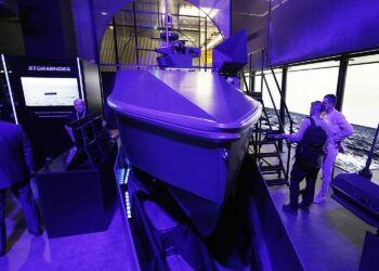 Premiera na MSPO StormRider – morski dron / Fot. Jarosław Kubalski – Radio Kielce