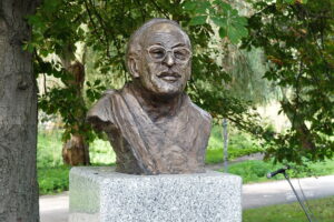 Kielce. Odsłoniecie popiersia Stanisława Nyczaja - Radio Kielce