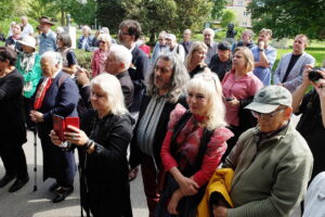 Kielce. Odsłoniecie popiersia Stanisława Nyczaja - Radio Kielce