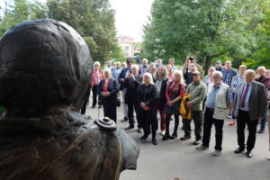 Kielce. Odsłoniecie popiersia Stanisława Nyczaja - Radio Kielce