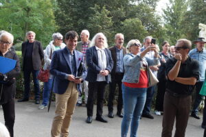 Kielce. Odsłoniecie popiersia Stanisława Nyczaja - Radio Kielce