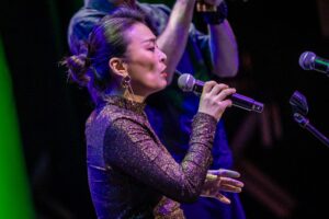27.09.2025. 23. Memorial to Miles Targi Kielce Jazz Festiwal. Na zdjęciu: Song Yi Jeon, Szymon Mika Quintet / Fot. Mateusz Wolski - KCK