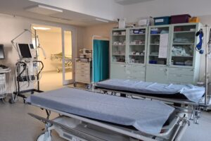 Starachowice. Zmiany przy remoncie SOR-u. Tymczasowa sala reanimacyjna / Fot. szpital Starachowice