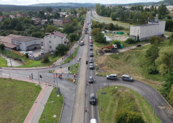 17.09.2025 Kielce. Remont skrzyżowania Krakowska - Pakosz / Fot. Jarosław Kubalski - Radio Kielce
