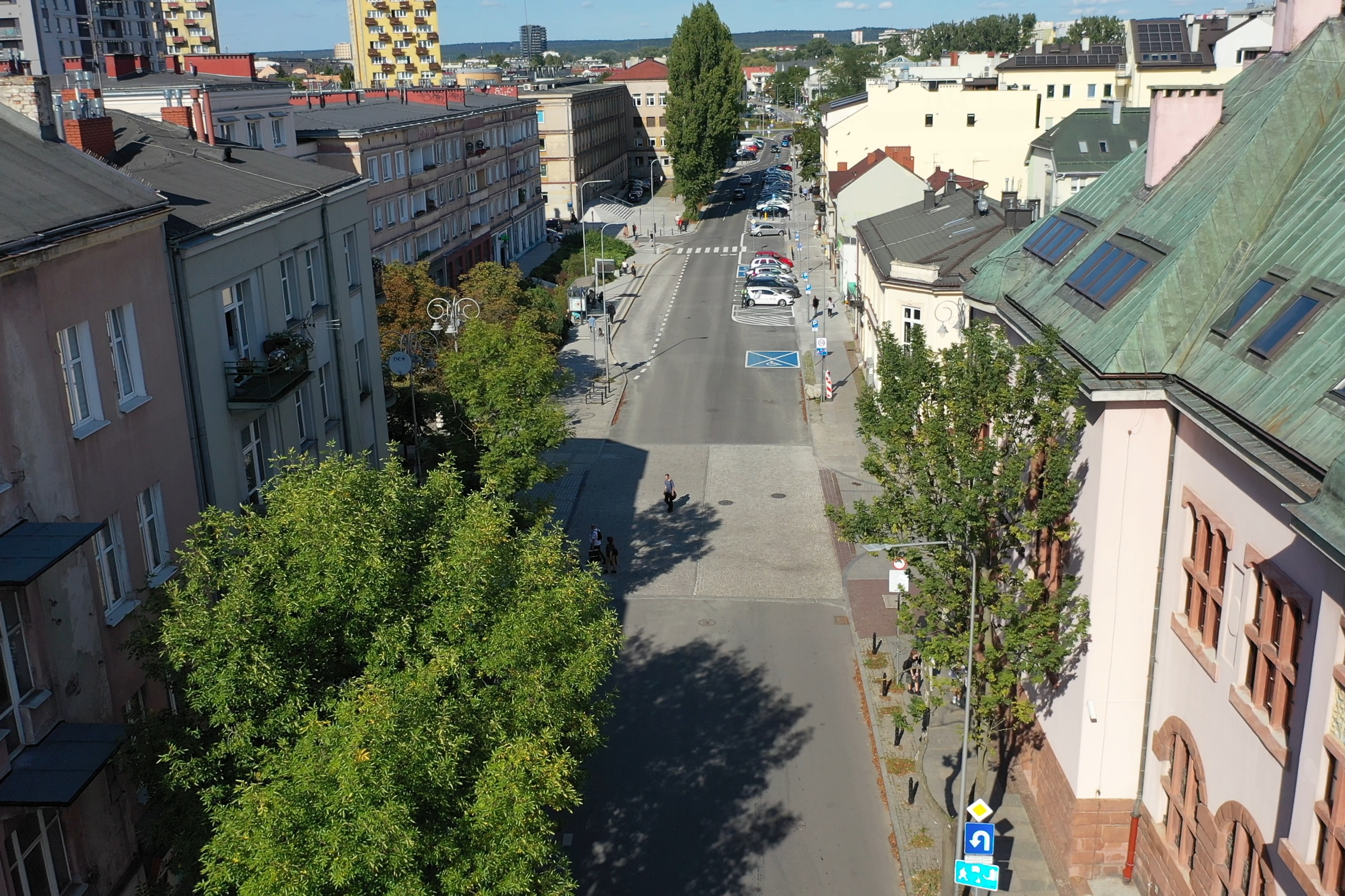 Czy będzie przejazd przez skrzyżowanie w centrum miasta?