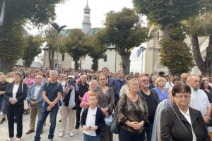 07.09.2025. Sulisławice. Sanktuarium. Uroczystości święta Narodzenia Najświętszej Marii Panny / Fot. Grażyna Szlęzak - Radio Kielce