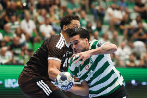 18.09.2025. Lizbona. Mecz 2. kolejki Ligi Mistrzów: Sporting Lizbona – Industria Kielce / Fot. EPA/MANUEL DE ALMEIDA Dostawca: PAP/EPA